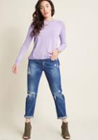 Modcloth Come Casually Distressed Jeans In 15