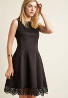 Modcloth Ahem, A-hem Fit And Flare Dress In 4