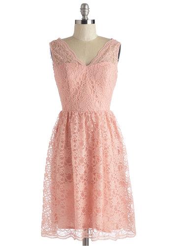 Marina Layer On The Love Dress In Blush