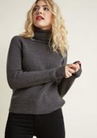 Modcloth Classic Turtleneck Sweater In 2x