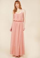  All-around Lovely Maxi Dress In Blush In 2x