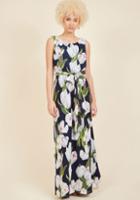  You're Flowing Places Maxi Dress In Tulips In L