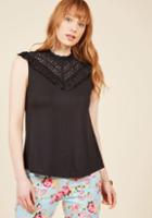  Sure Is Sweet Sleeveless Top In Black In L