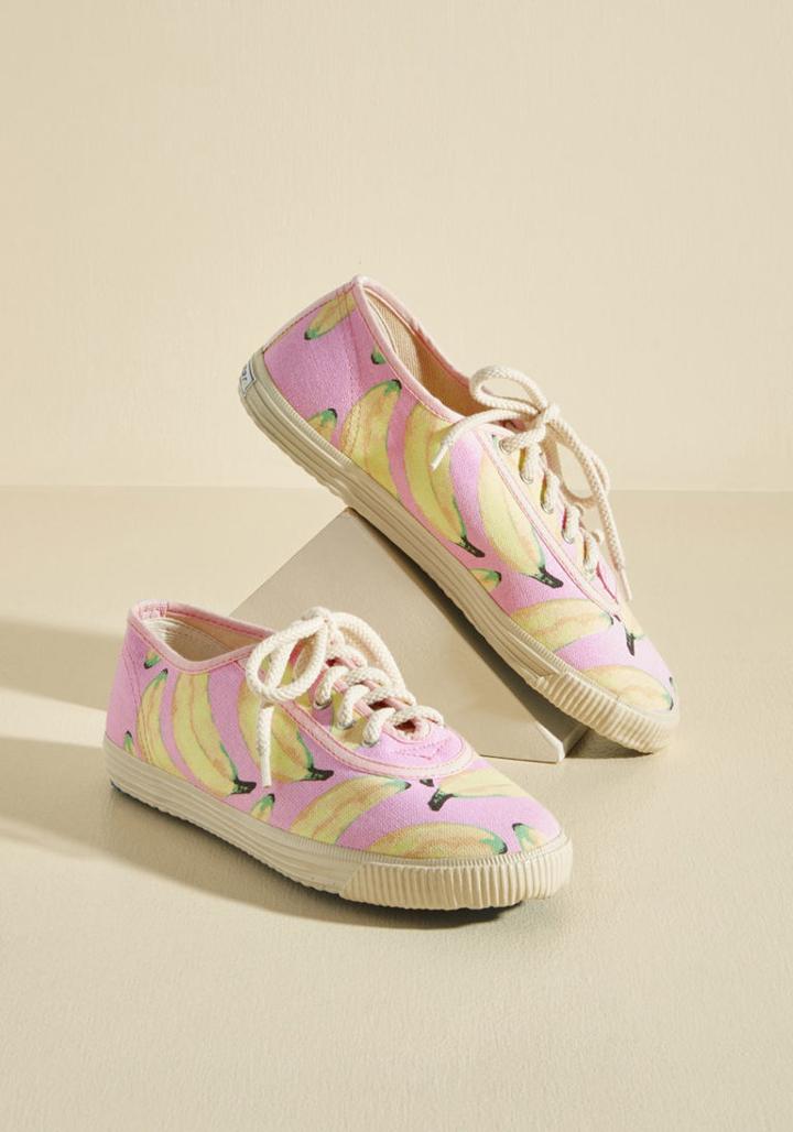 Startas Magical Application Sneaker In Bananas In 37