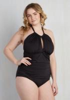  Working Tidal One-piece Swimsuit In Black - 1x-3x In 2x