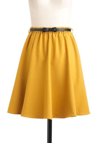 Ochre The Moon Skirt