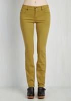 Level99 Panorama Extravaganza Pants In Curry