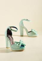  Glitter-patter Peep Toe Heel In 41