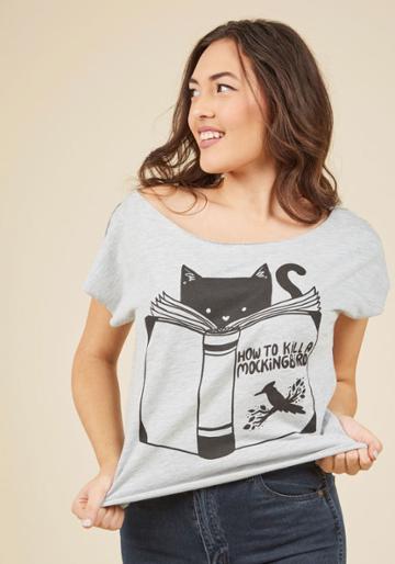 Modcloth The Claw Thickens Tee In S