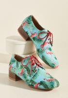  Flamingo Flow Oxford Heel In 10