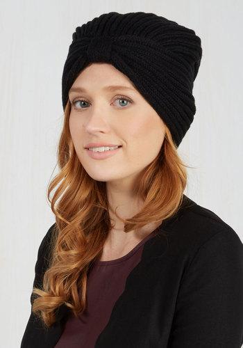 Knitbonbons Where There's A Chill Hat In Noir