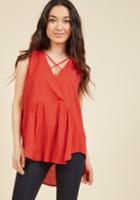  Spare Time Works Wonders Sleeveless Top In S