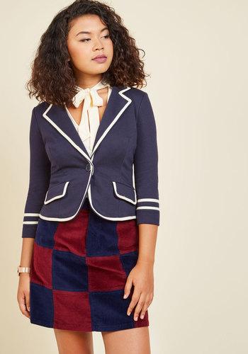 Academia Ahoy Blazer In Navy In S