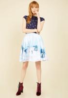 Heruniverse Drop It Like It's Hoth A-line Skirt In 3x