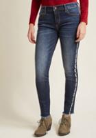 Modcloth Driftwood Splendid Stitches Skinny Jeans In 29