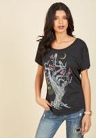Modcloth Hootin' The Breeze T-shirt