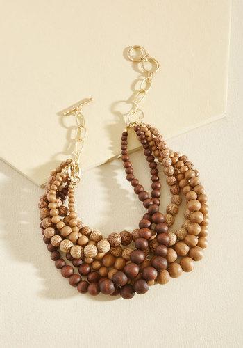  Burst Your Bauble Necklace In Woodgrain