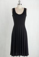  For Any Endeavor A-line Dress In Black In M