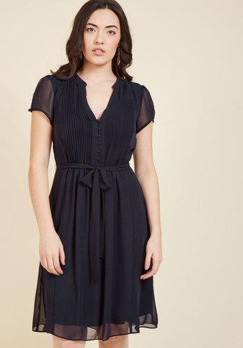  Ladies Who Launch A-line Dress In Navy In 14