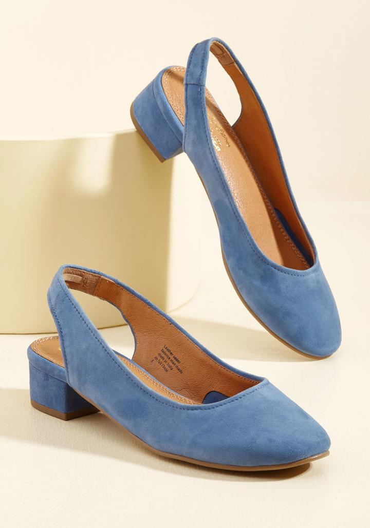 Seychelles Electric Suede Heel In Slate