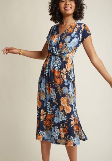 Modcloth Saturday State Of Mind Knit Midi Dress In 2x