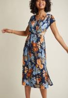 Modcloth Saturday State Of Mind Knit Midi Dress In 2x