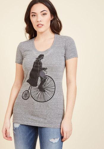  Wheelin' Like A Villain T-shirt In Xs