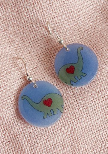 Modcloth Gotta Whole Bronto Love Earrings