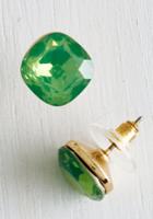 Anaaccessoriesinc Element Of Mesmerize Earrings In Emerald