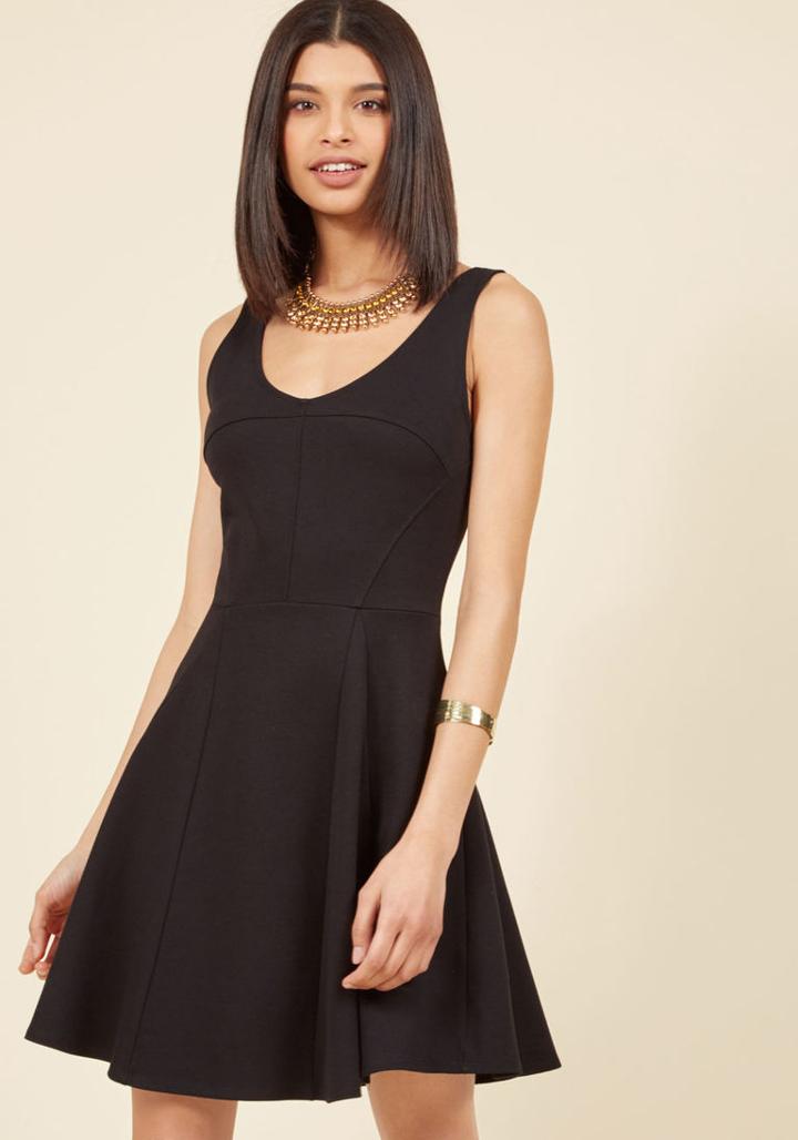Modcloth Cityscape Escape A-line Dress