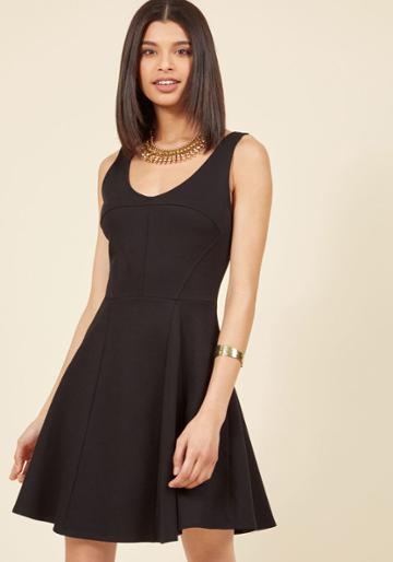 Modcloth Cityscape Escape A-line Dress