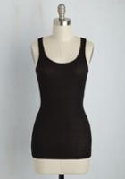 Modcloth Staple-chase Top In Black In S