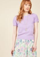  Day, Brightened Sweater In Lavender In Xl