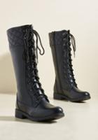 Modcloth Quest Foot Forward Boot In Licorice