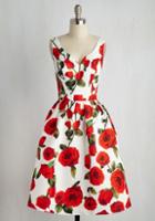 Modcloth Chi Chi London High Tea Time Floral Dress In 4