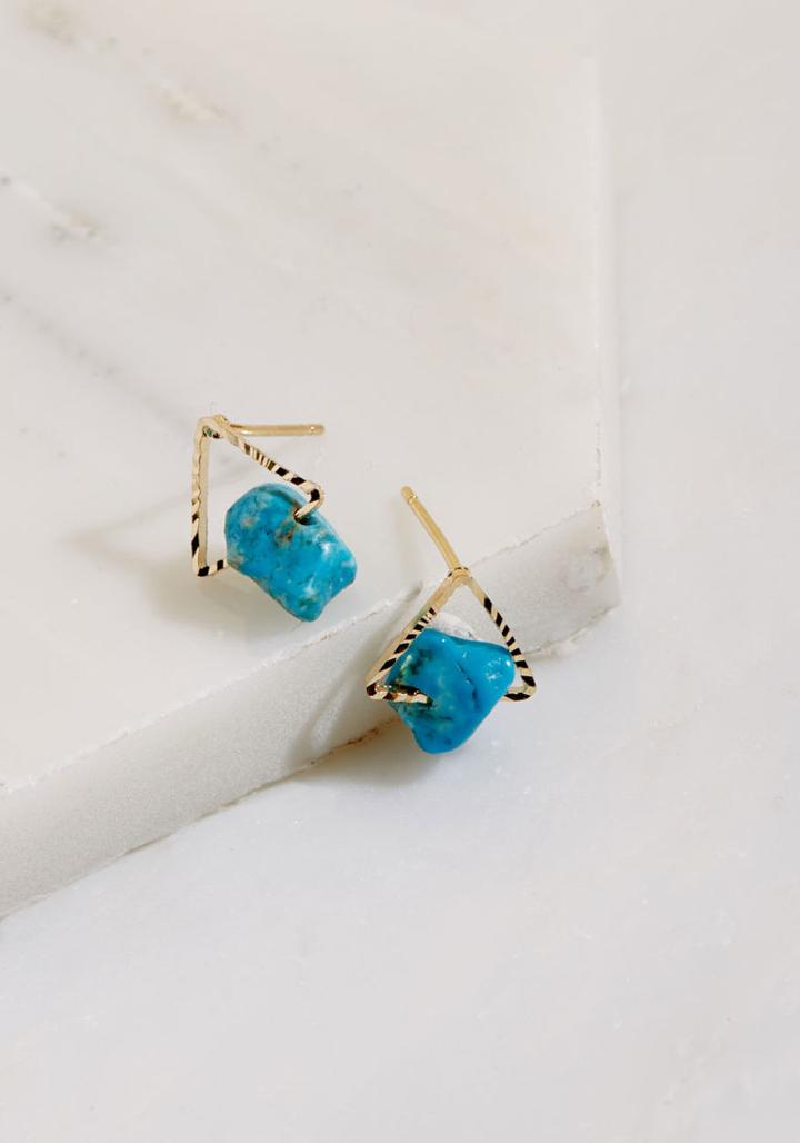 Modcloth Artful Analysis Earrings