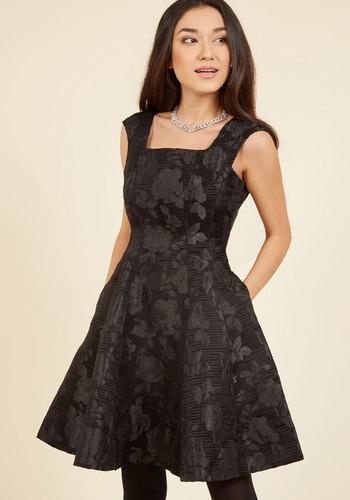  Tasteful Triumph Fit And Flare Dress In 4