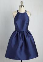  Fleurs Truly Fit And Flare Dress In Navy In 14