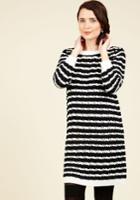  Central Park Spark Sweater Dress In Xs