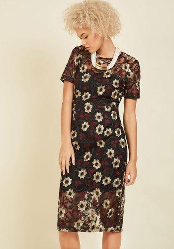  My Mystique Midi Dress In 0