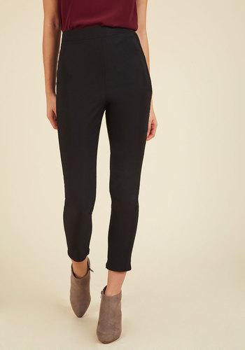  A Chic Start Pants In Black In M