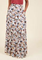  Meadow Afterglow Maxi Skirt In Xs
