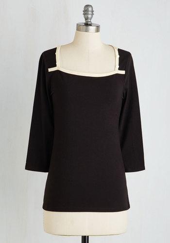 Eastconceptfashionltd Cafe Crush Top In Black