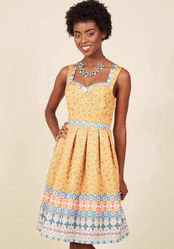  Pleasant Presence Floral Dress In Xxs