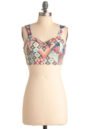Turned to Eleven Bustier Top