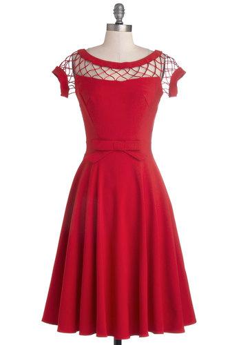 Tatyanallc With Only A Wink Dress In Ruby