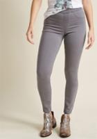 Modcloth Pull-on Jeggings In Grey In S