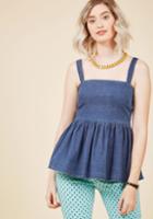  Oh, You! Sleeveless Top In M