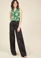  You Name The Place Pants In Black In Xs