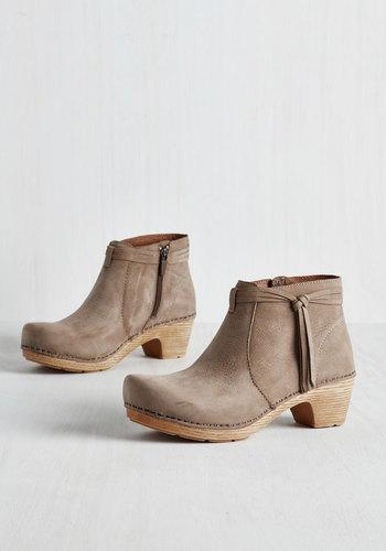 Dansko Expressive Ceramist Bootie In Taupe